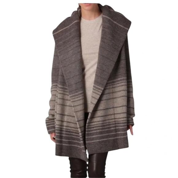 Vince Wool & Yak Open Front Cardigan - Picture 8 of 8